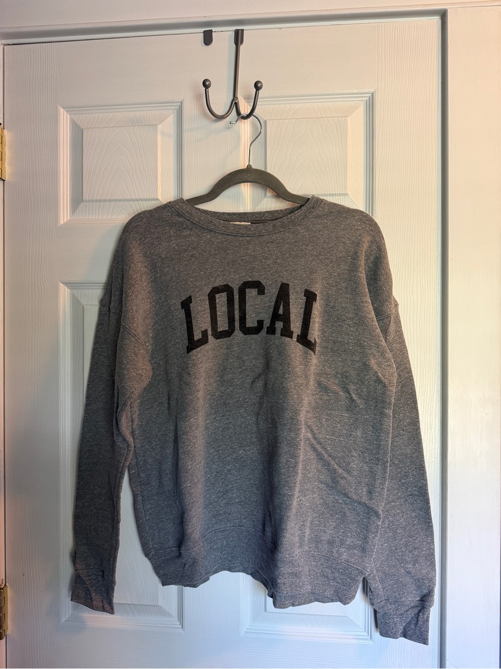 Gray LOCAL Crewneck Sweatshirt
